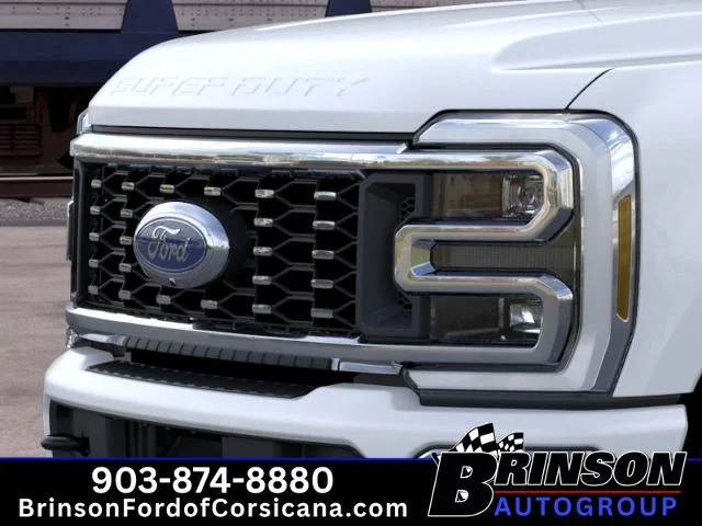 New 2026 Star White Metallic Tri-Coat Ford F-350® Platinum® image 39