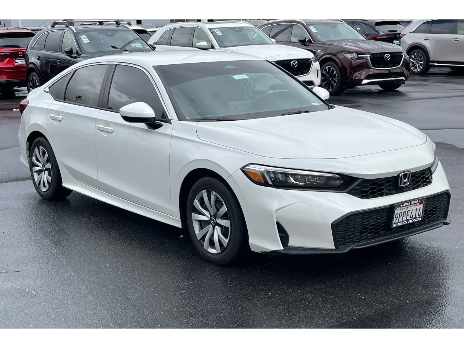 Used 2025 Platinum White Pearl Honda LX image 8