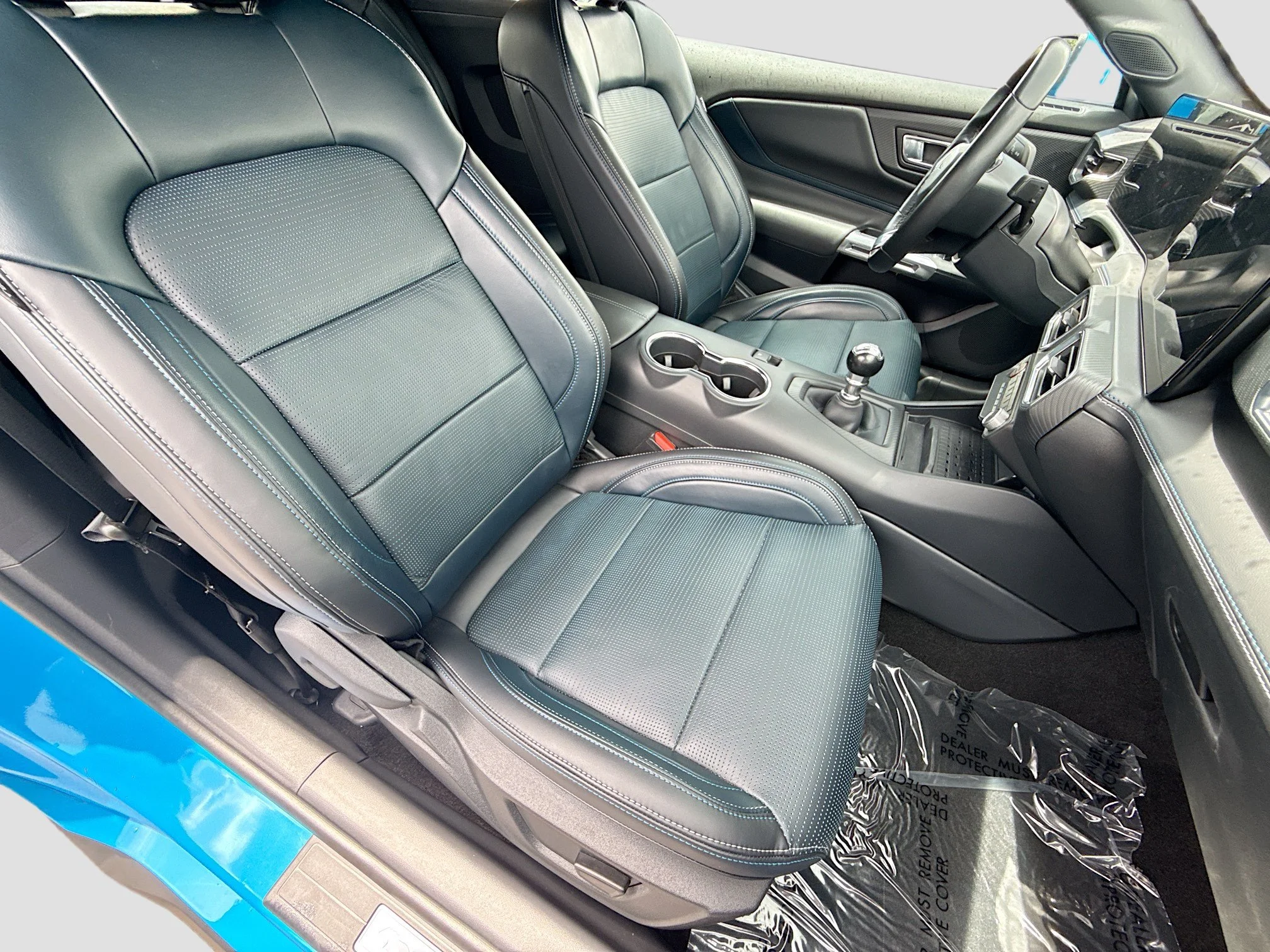 Used 2024 Grabber Blue Metallic Ford GT Premium image 14