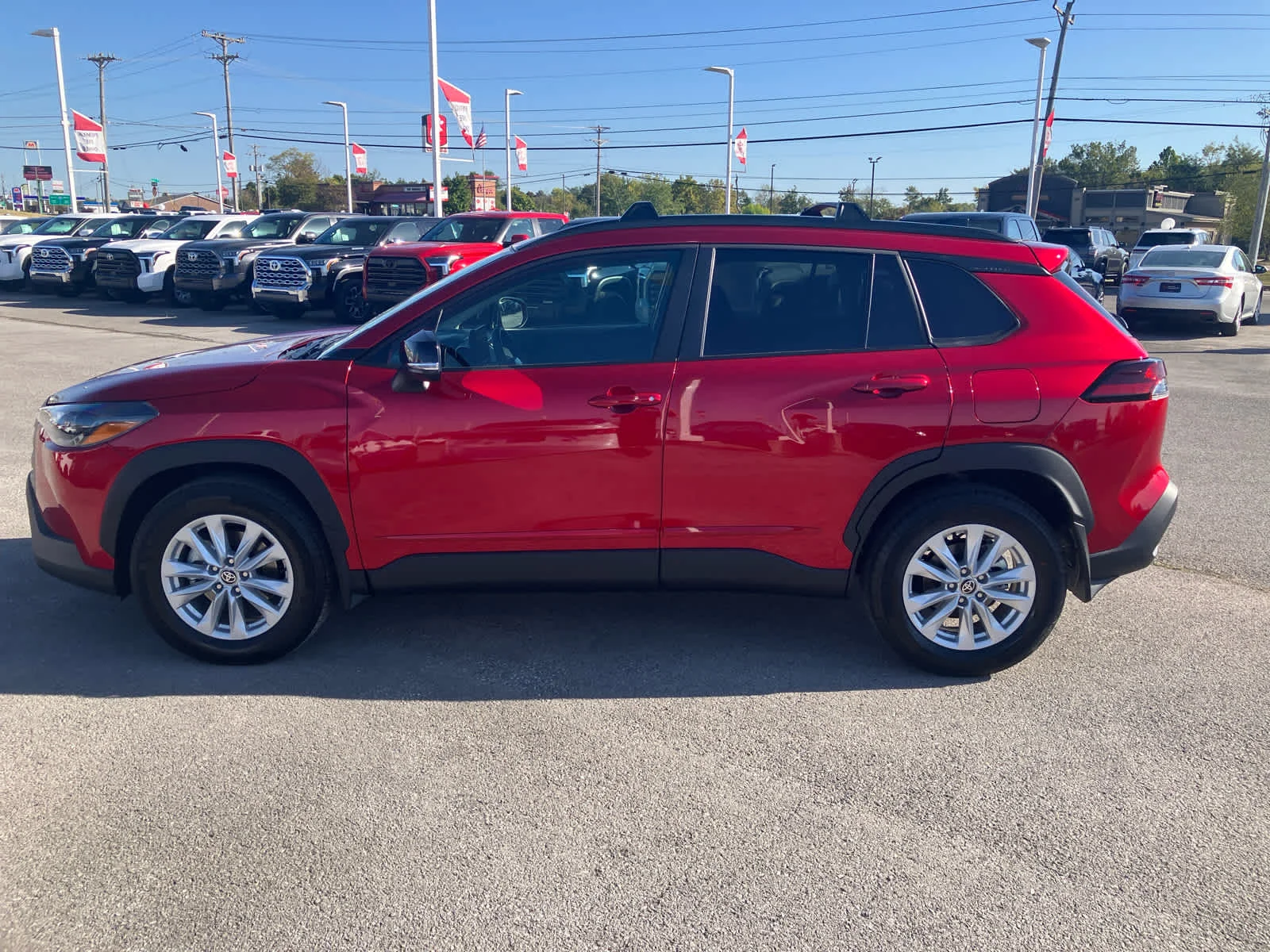 Certified Used 2026 Soul Red Crystal Toyota LE image 6