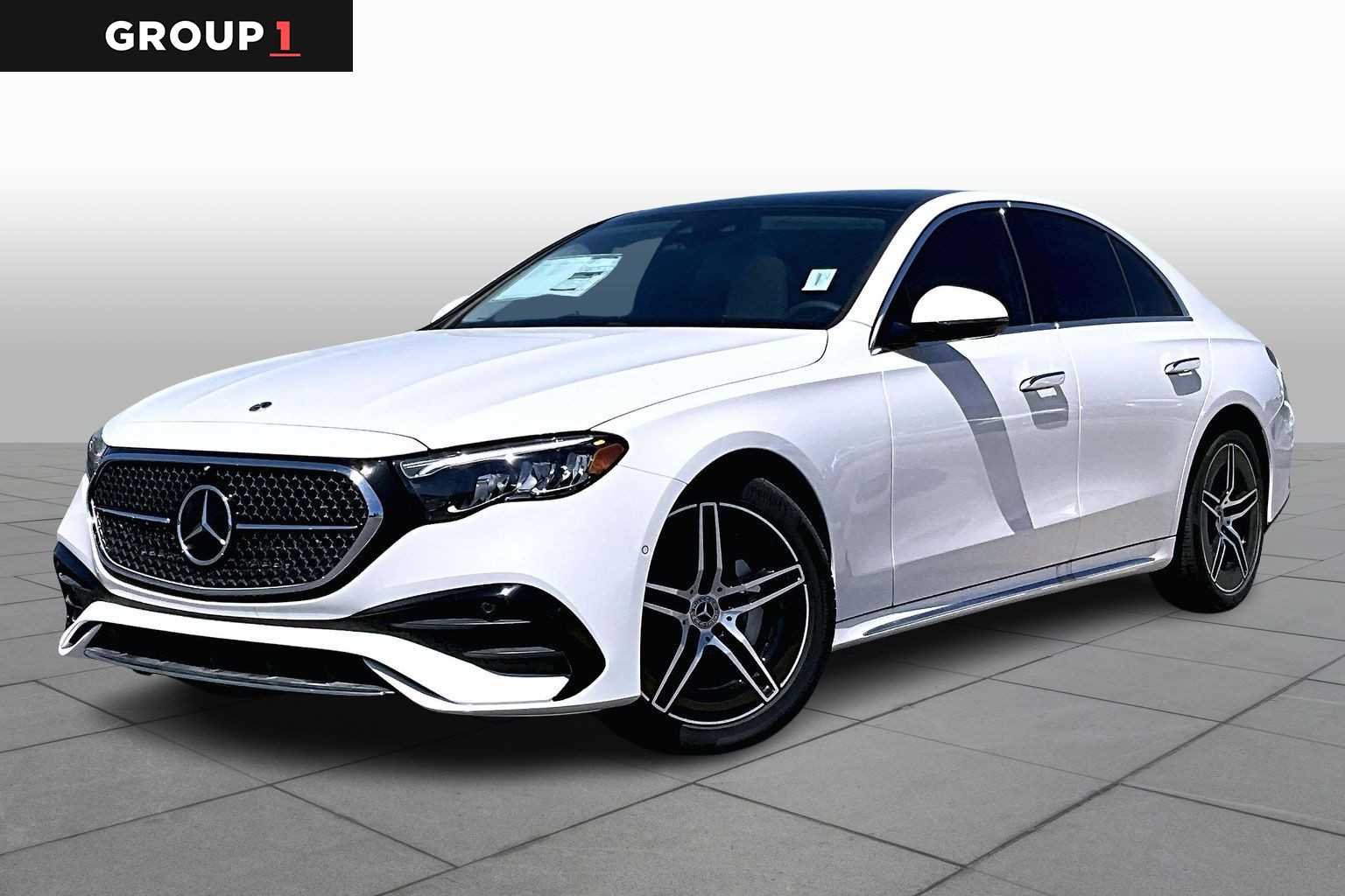 Polar White 2026 Mercedes-Benz E-Class E 350 4MATIC Sedan All-Wheel Drive