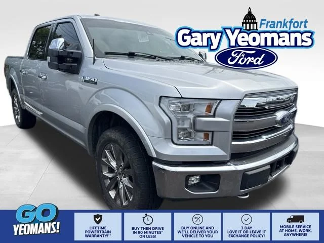 Used 2016 Silver Ford Lariat image 1