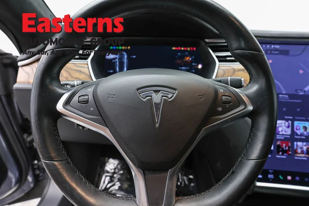 Used 2017 Gray Tesla 90D image 10