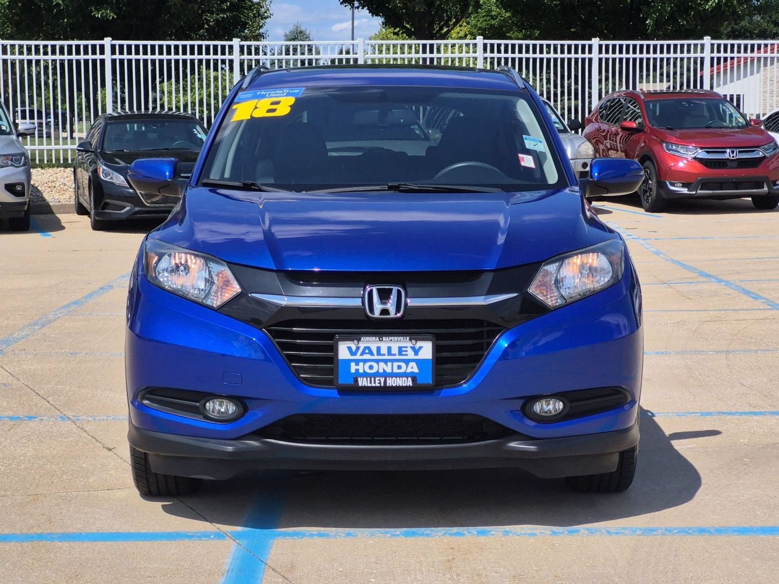 Used 2018 Aegean Blue Metallic Honda EX-L AWD w/ Navigation image 4