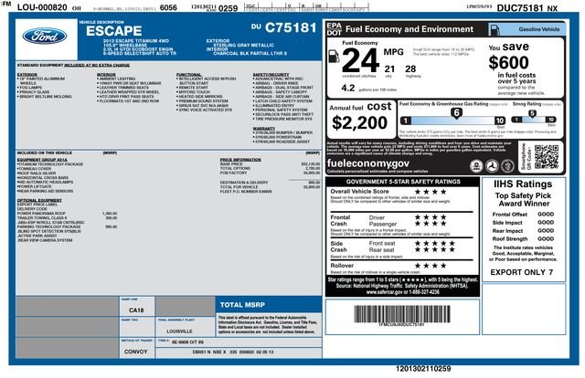 Used 2013 Gray Ford Titanium image 38