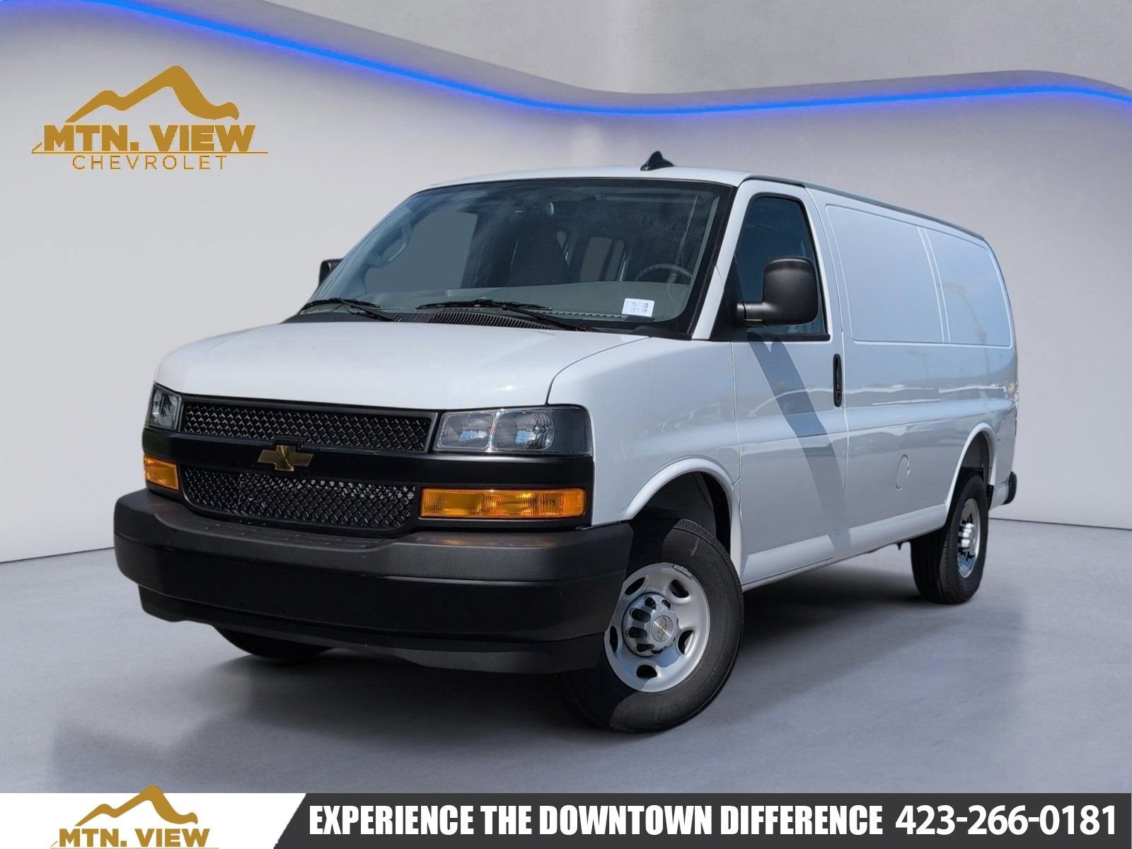 Summit White 2025 Chevrolet Express Cargo 2500 RWD Van Rear-Wheel Drive