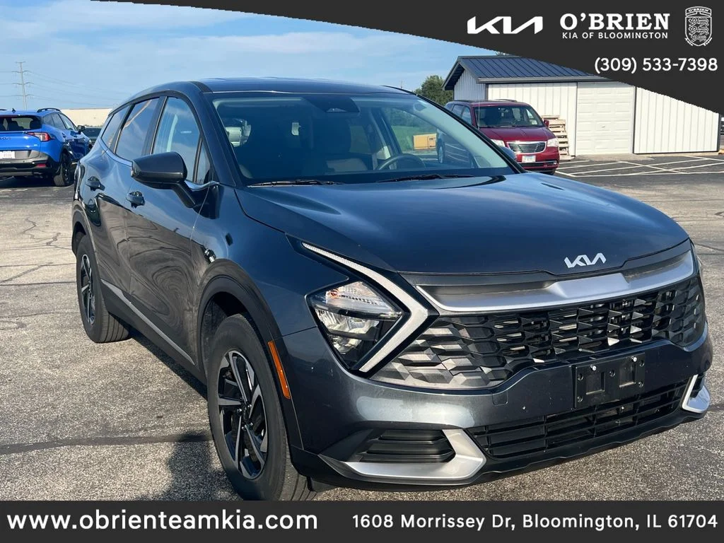 Used 2023 Gray Kia LX image 1