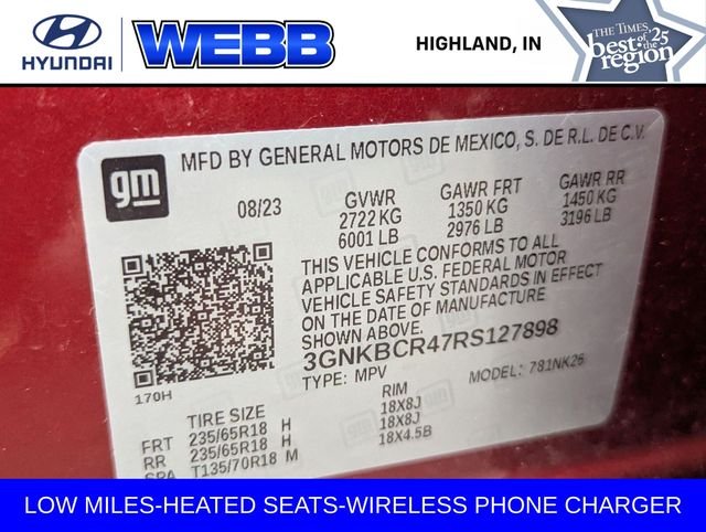 Used 2024 Red Chevrolet LT image 29