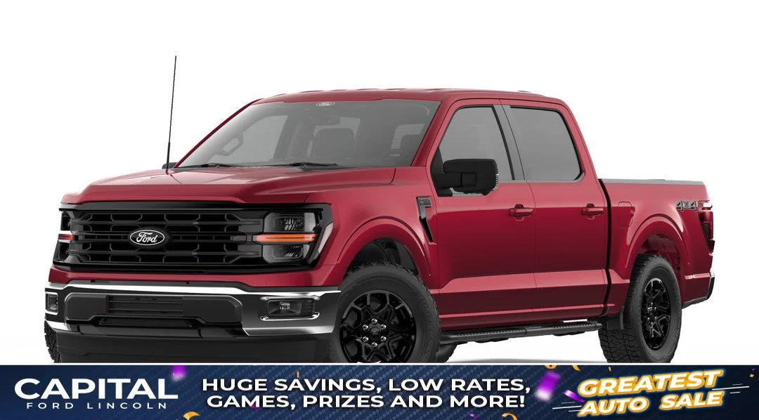 New 2026 RUBY RED METALLIC TINTED CC Ford XLT image 1