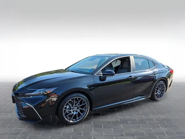 Used 2025 Black Toyota SE image 3