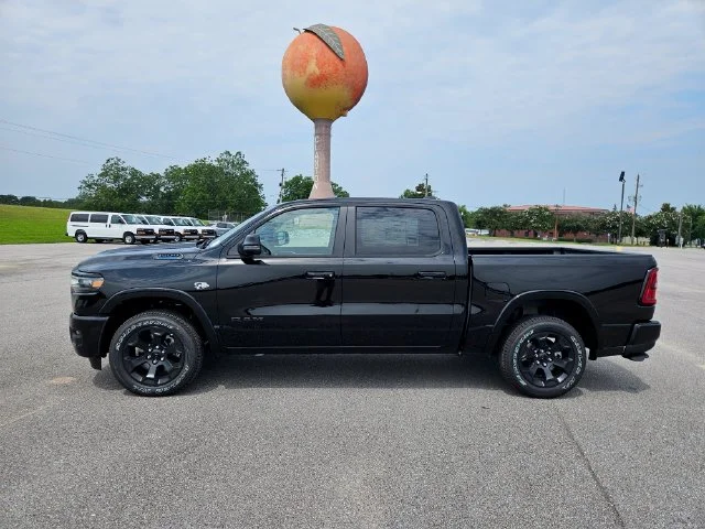 New 2026 Diamond Black Crystal Pearl-Coat Exterior Paint RAM Big Horn/Lone Star image 2