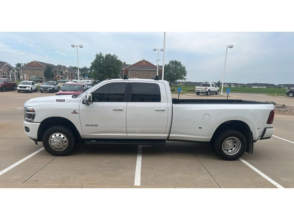 Used 2025 Bright White Clearcoat Ram Laramie image 5