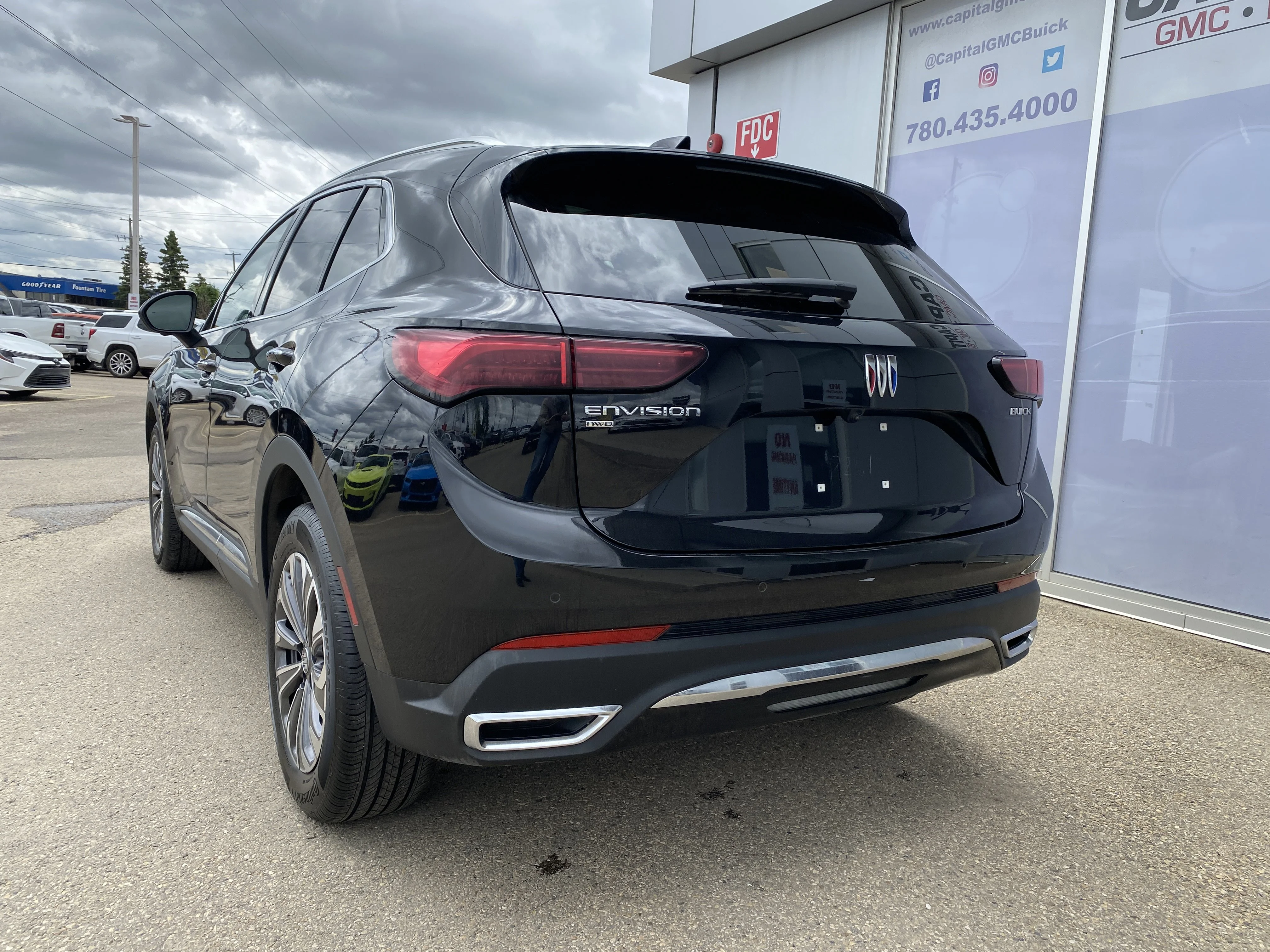 Certified Used 2025 Black Buick Preferred AWD image 3