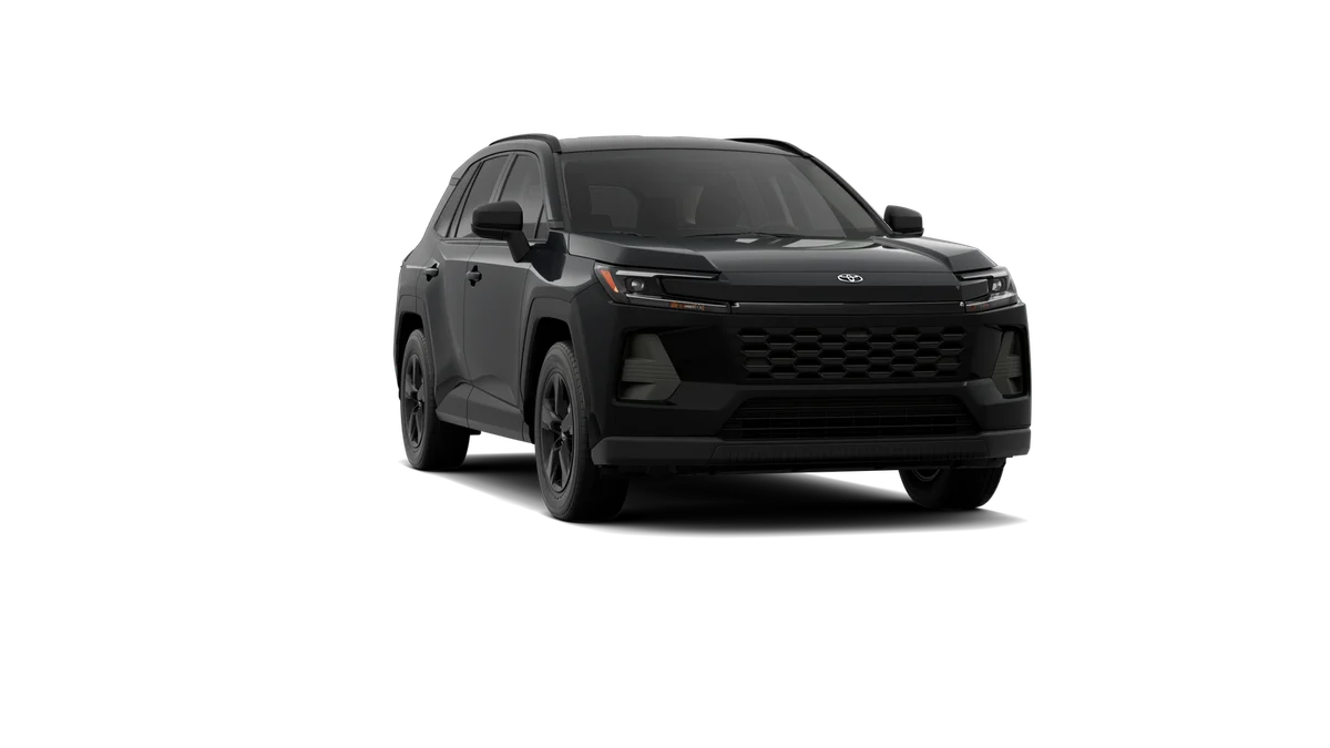 New 2026 Midnight Black Metallic Toyota LE image 16