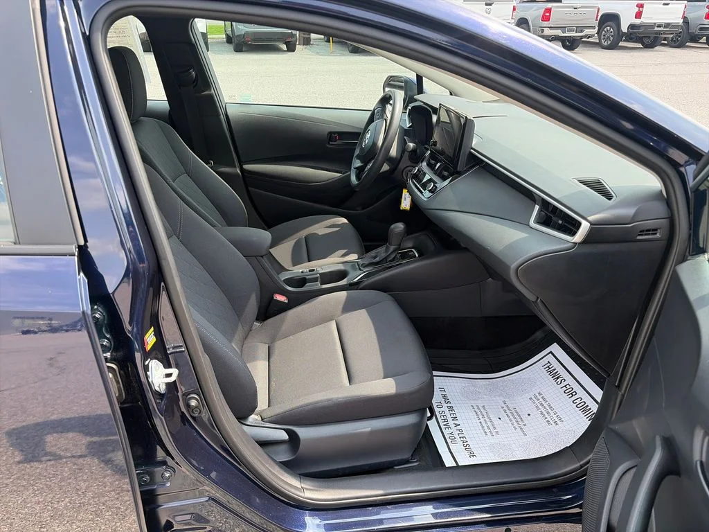 Used 2025 Blue Toyota LE image 40