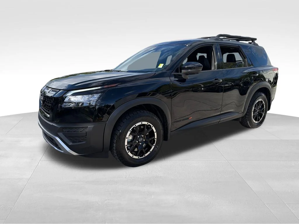 Certified Used 2025 Black Nissan Rock Creek image 3