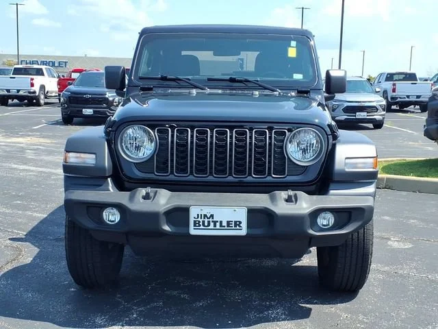 Used 2025 Black Jeep 2-Door Sport 4x4 image 24