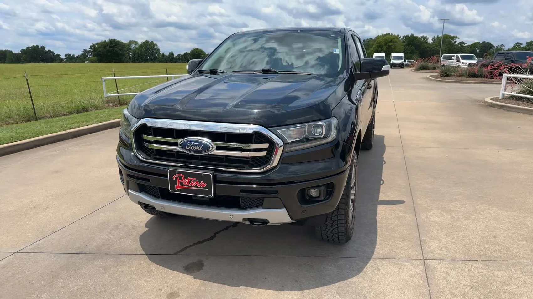 Used 2023 Shadow Black Ford Lariat image 4