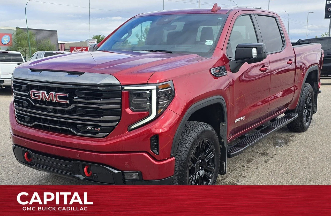 Used 2023 Red GMC AT4 Crew Cab image 1