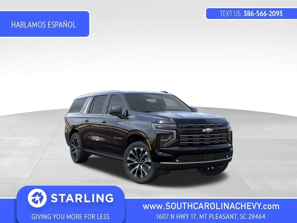 New 2026 Black Chevrolet High Country image 1