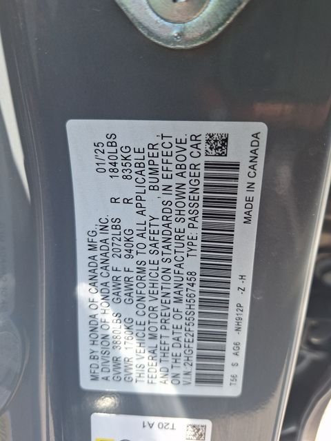 Used 2025 Gray Honda Sport image 29