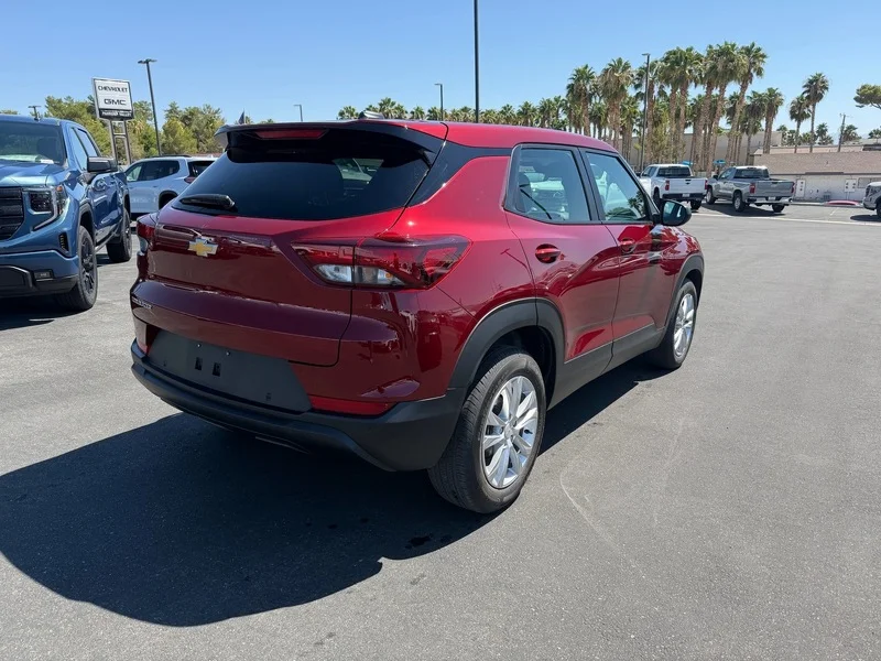 Used 2023 CRIMSON METALLIC Chevrolet LS image 3