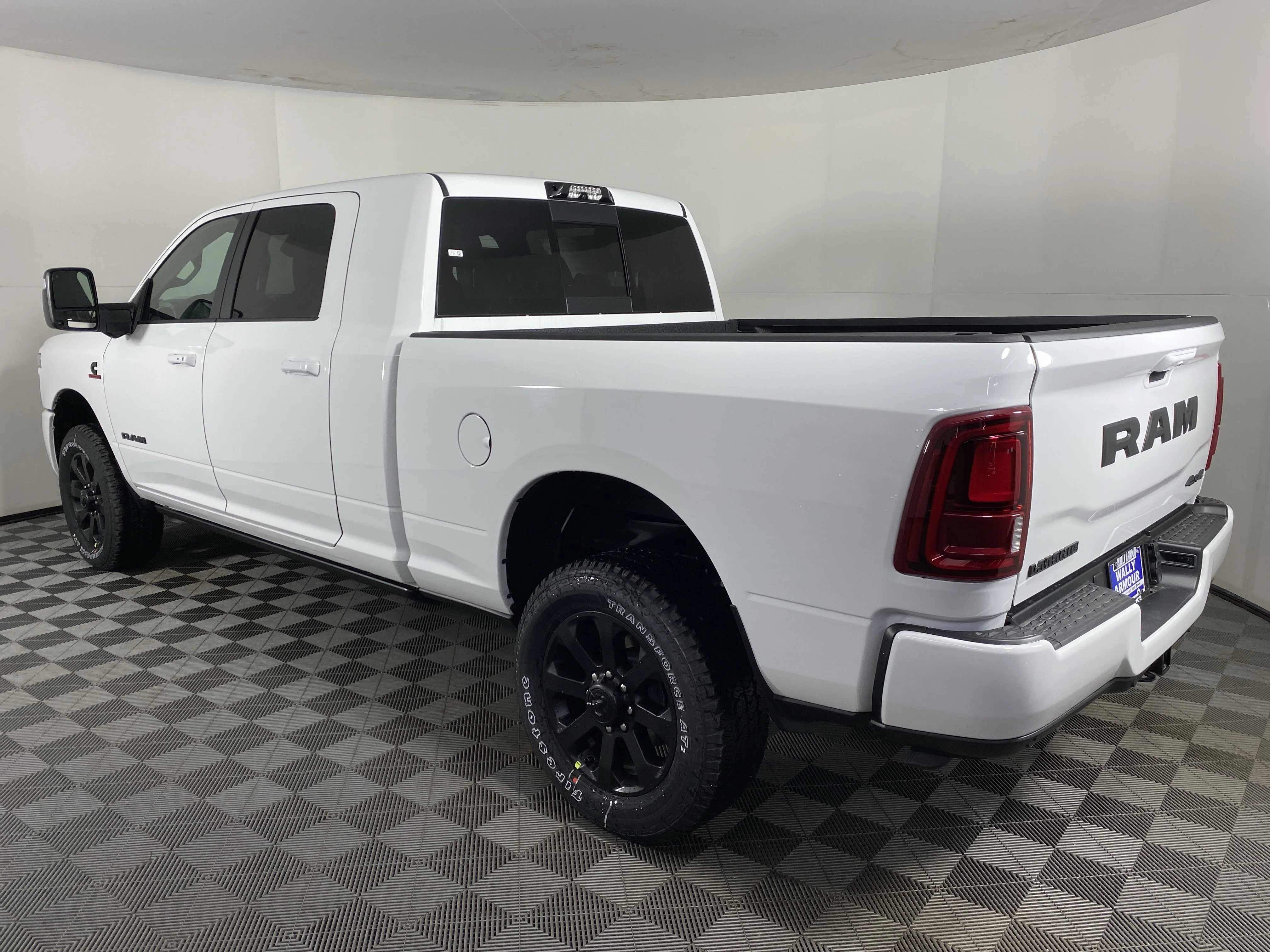 New 2026 Bright White Clear-Coat Exterior Paint RAM Laramie image 10