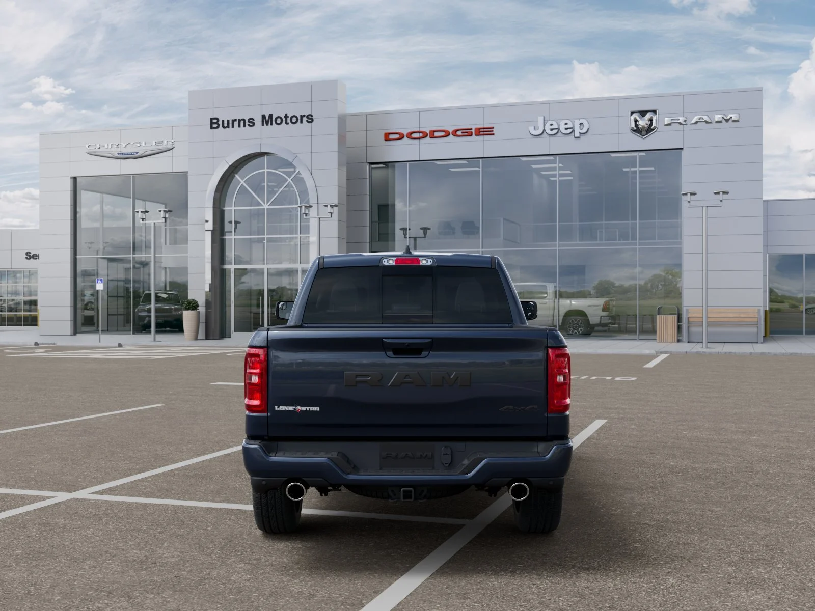 New 2026 Forged Blue Metallic RAM Lone Star Sport image 7