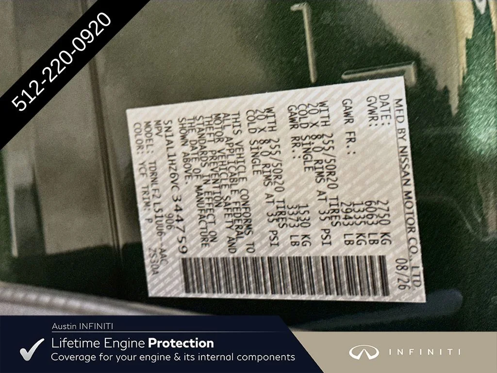 New 2027 Green INFINITI Autograph image 44
