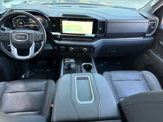 Used 2022 PACIFIC BLUE METALLIC GMC SLT image 17
