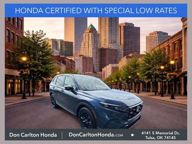 Certified Used 2026 Canyon River Blue Metallic Honda Sport-L image 1