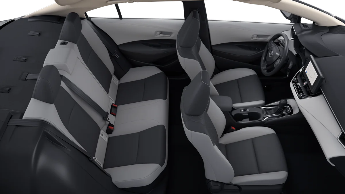 New 2027 Classic Silver Metallic Toyota Hybrid LE image 22