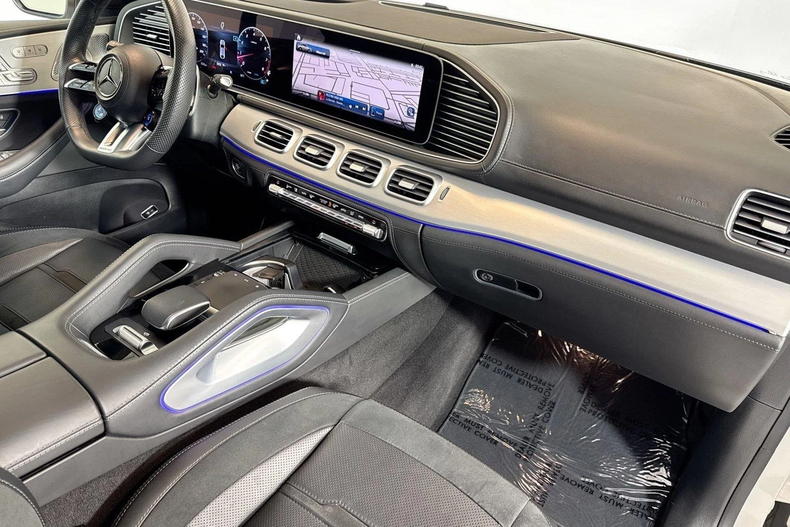 Used 2024 Polar White Mercedes-Benz AMG® GLE 63 S image 28