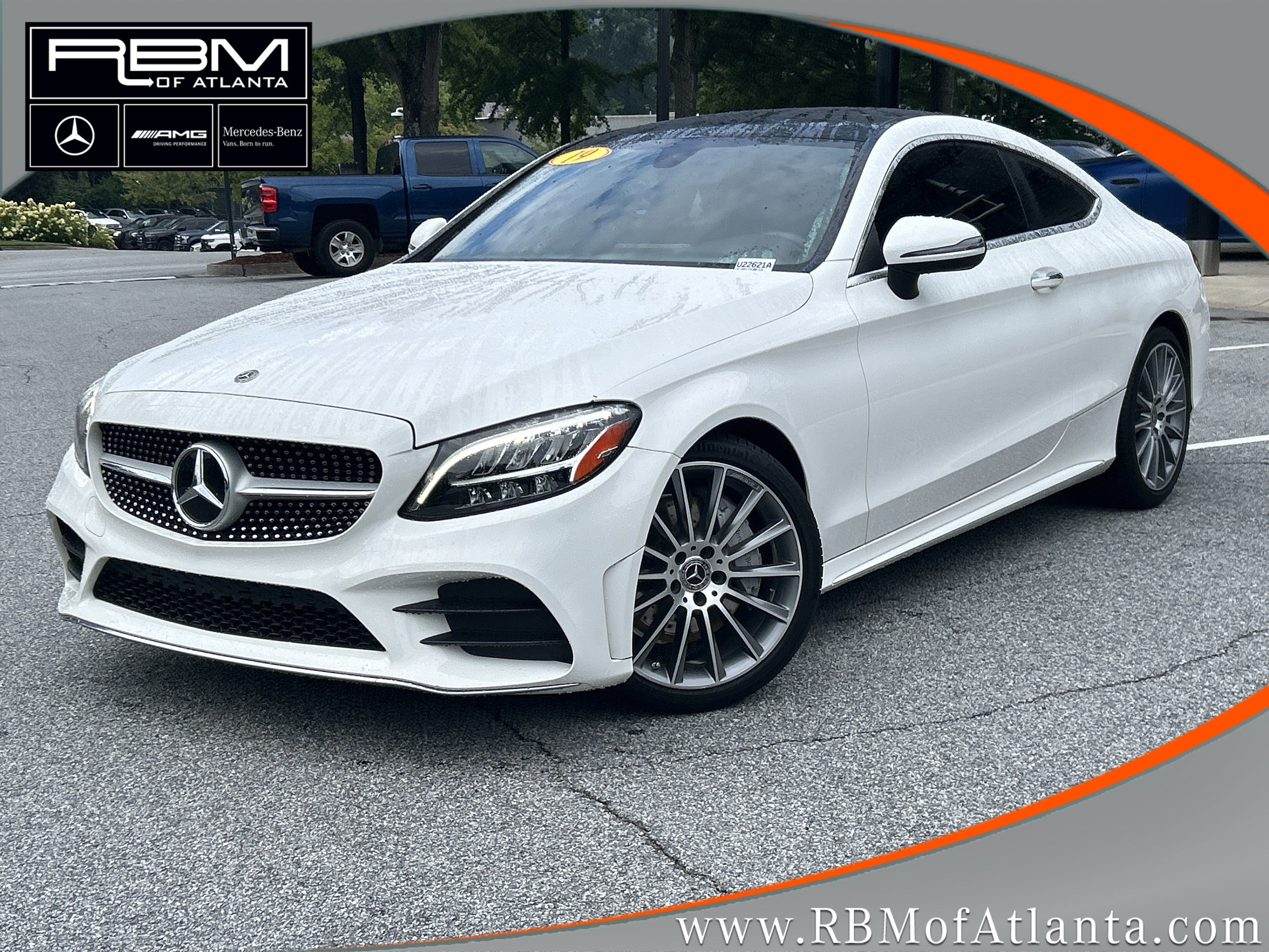 Used 2019 Polar White Mercedes-Benz C 300 Coupe image 1