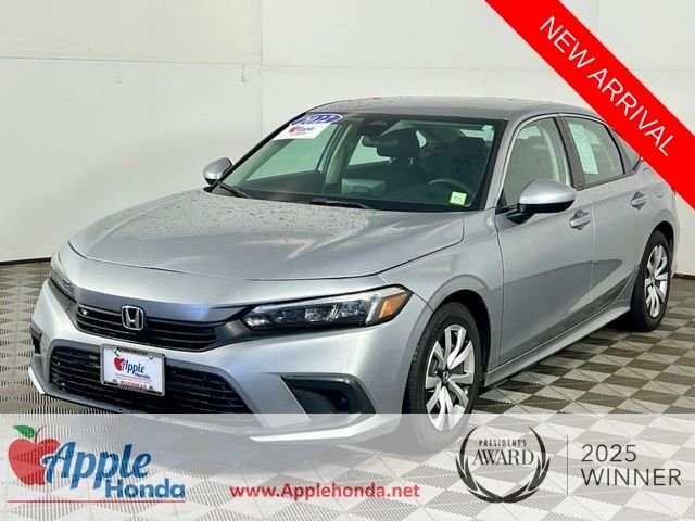 Used 2022 Meteorite Gray Metallic Honda LX image 3