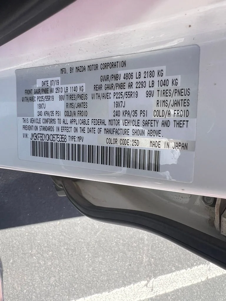 Used 2019 White Mazda Grand Touring Reserve image 32