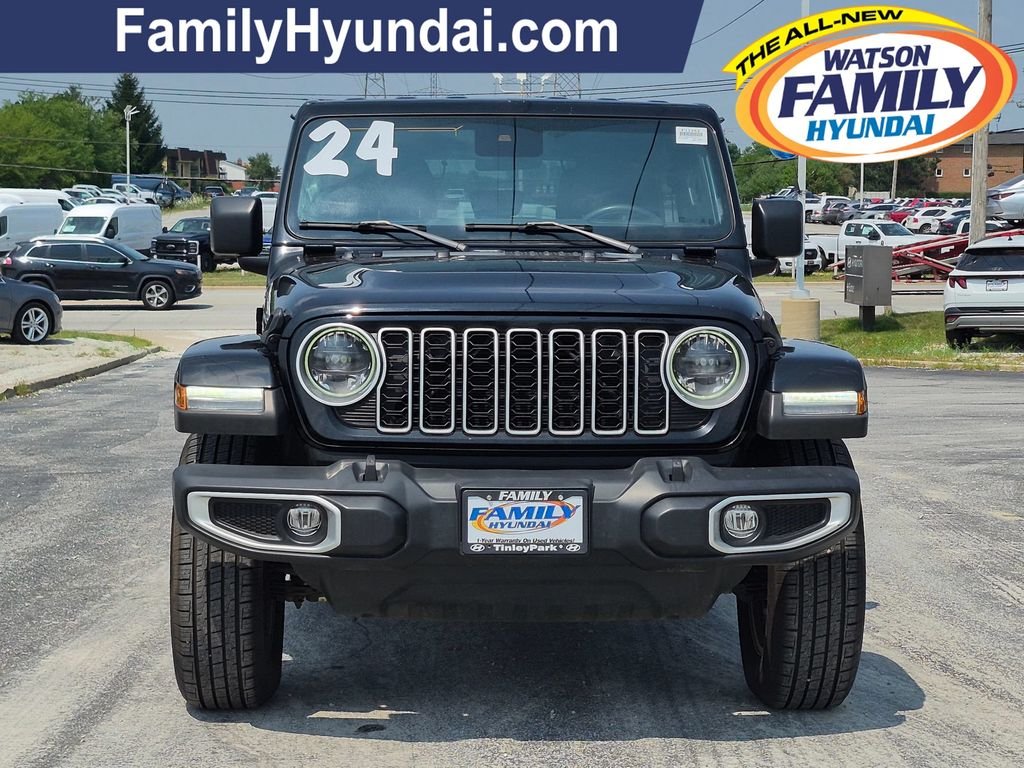 Used 2024 Black Jeep Sahara image 9