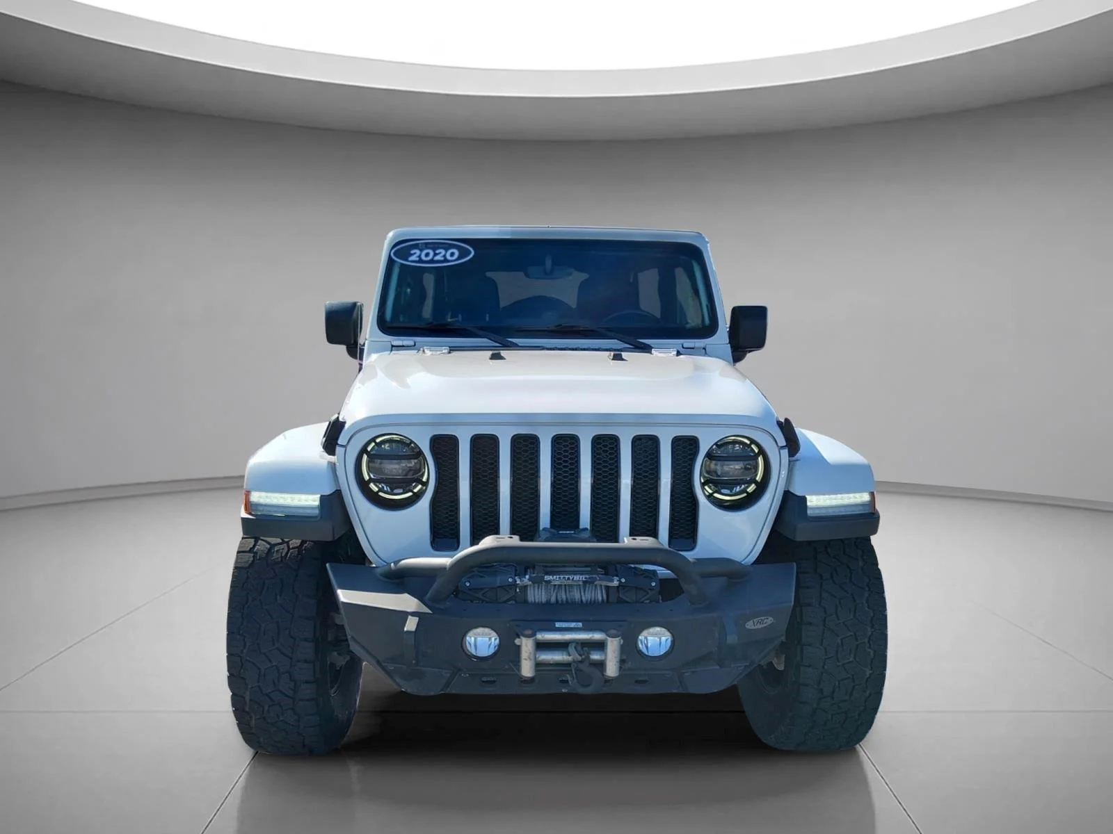 Used 2020 Bright White Clearcoat Jeep Sahara Altitude image 8