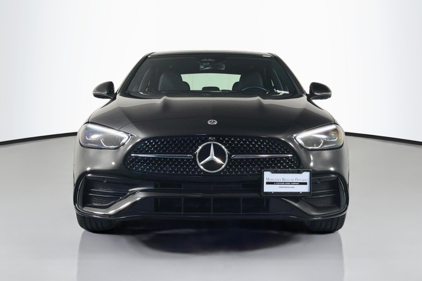 Used 2024 Obsidian Black Metallic Mercedes-Benz C 300 image 2