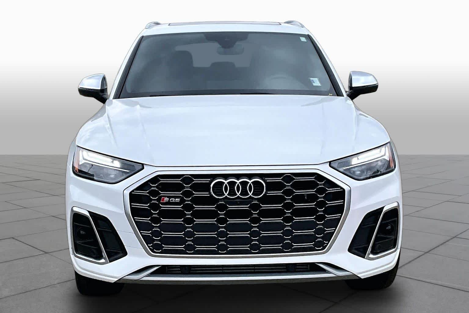 Used 2021 Glacier White Metallic Audi Premium Plus image 4
