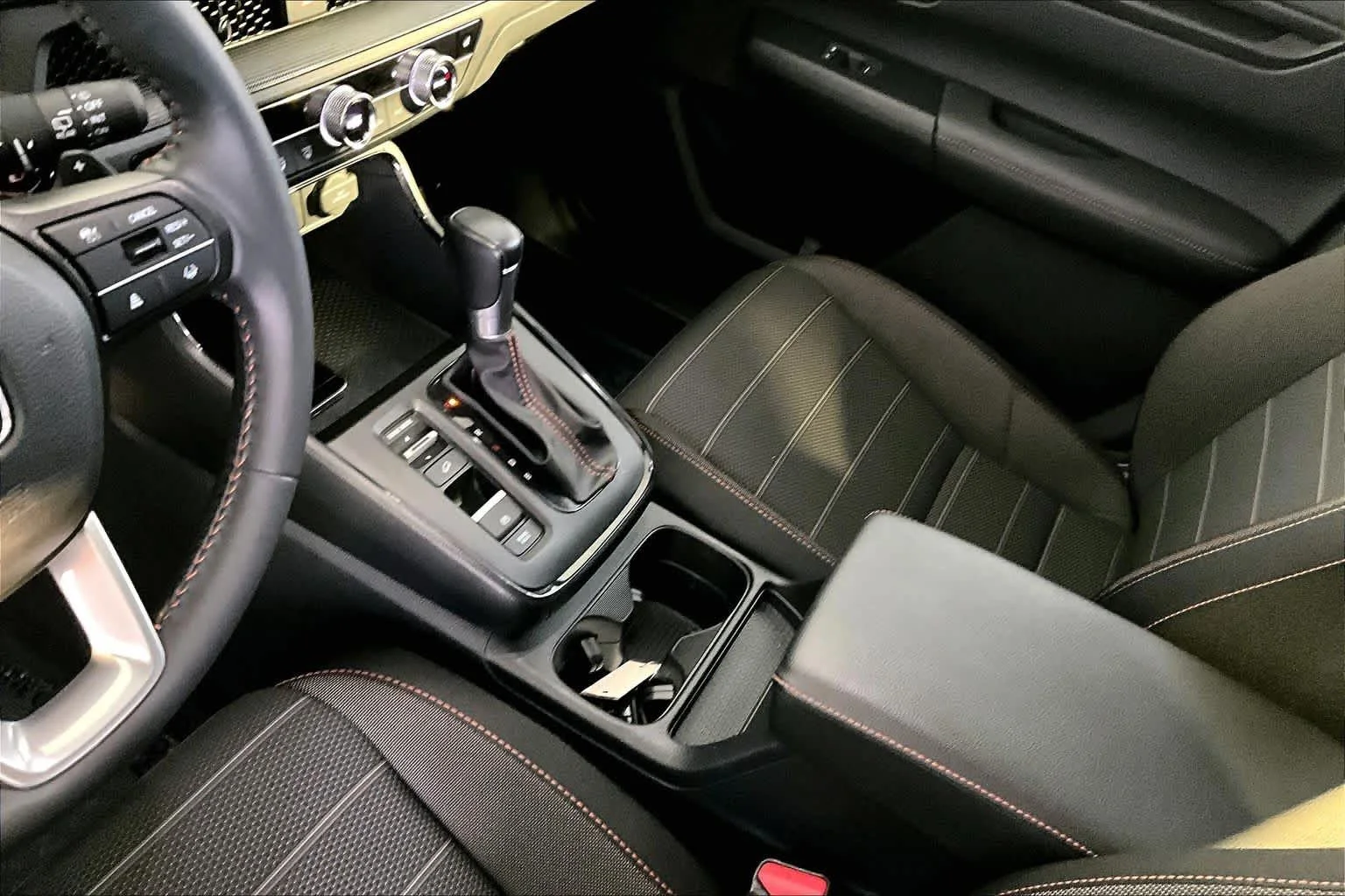 Used 2024 Meteorite Gray Metallic Honda Sport image 17
