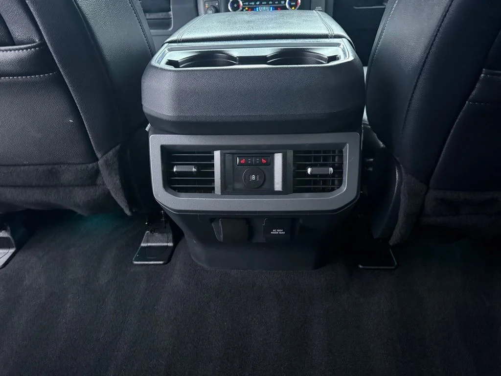 Used 2024 Star White Metallic Tri-Coat Ford Lariat image 32