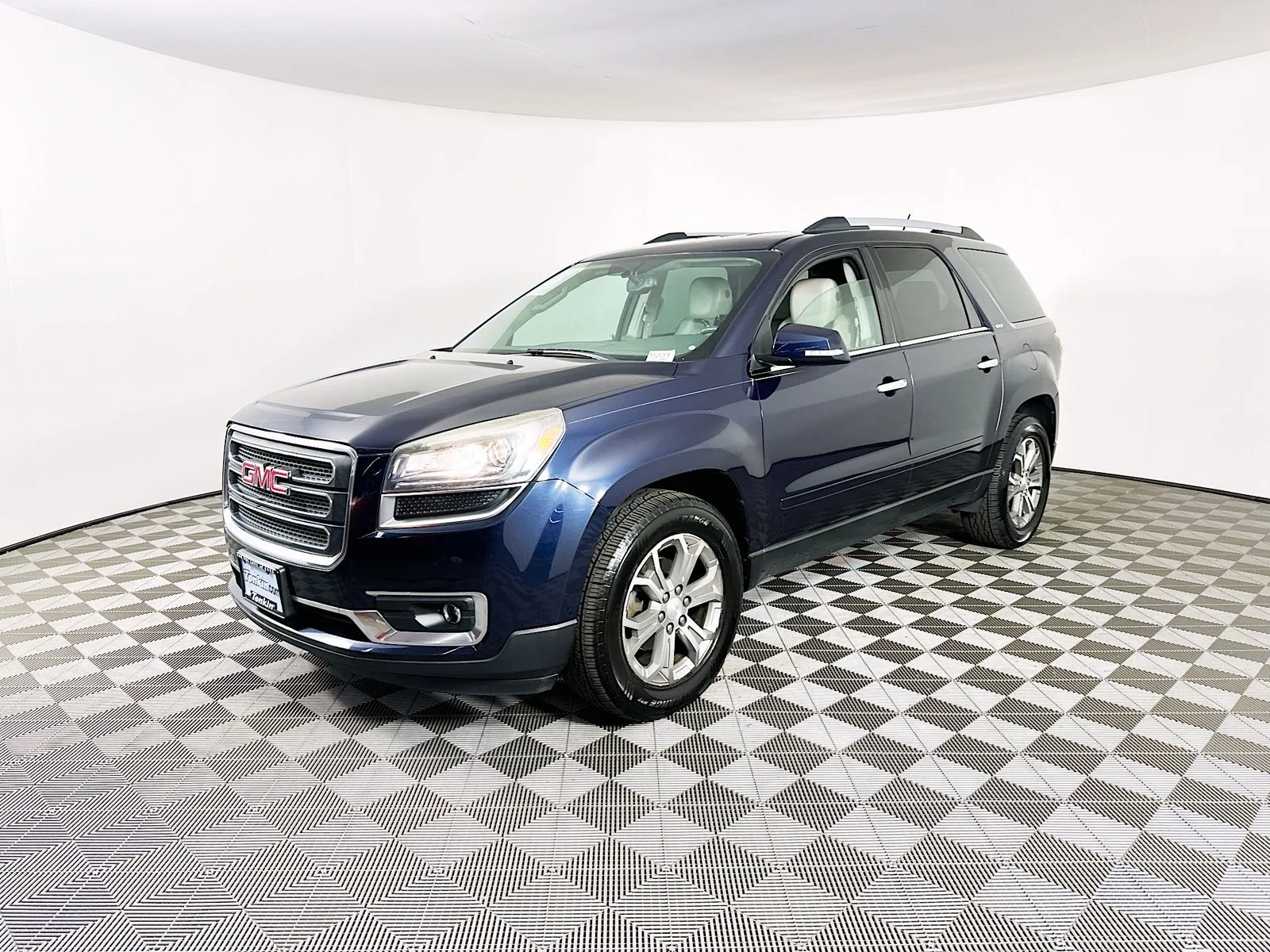Used 2015 Dark Sapphire Blue Metallic GMC SLT-1 image 3