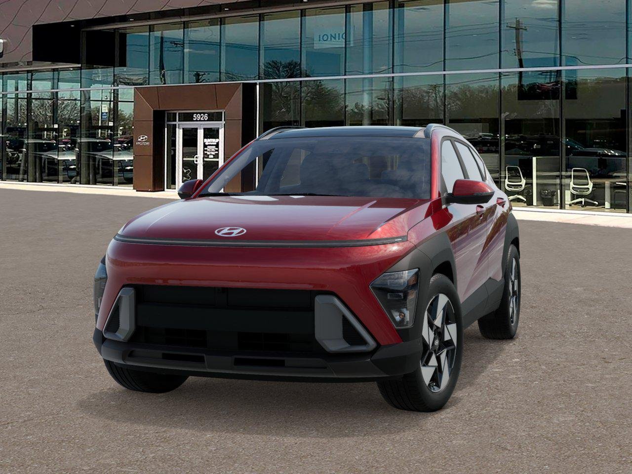 New 2026 Ultimate Red Metallic Hyundai SEL Sport AWD image 6