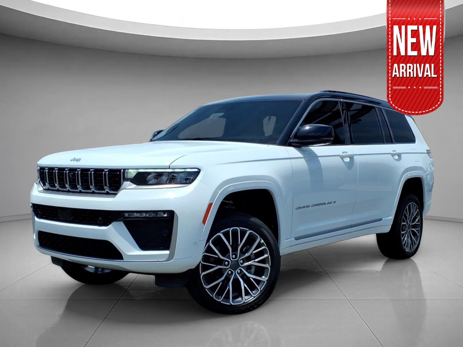 Used 2026 Bright White Clearcoat Jeep Summit image 1