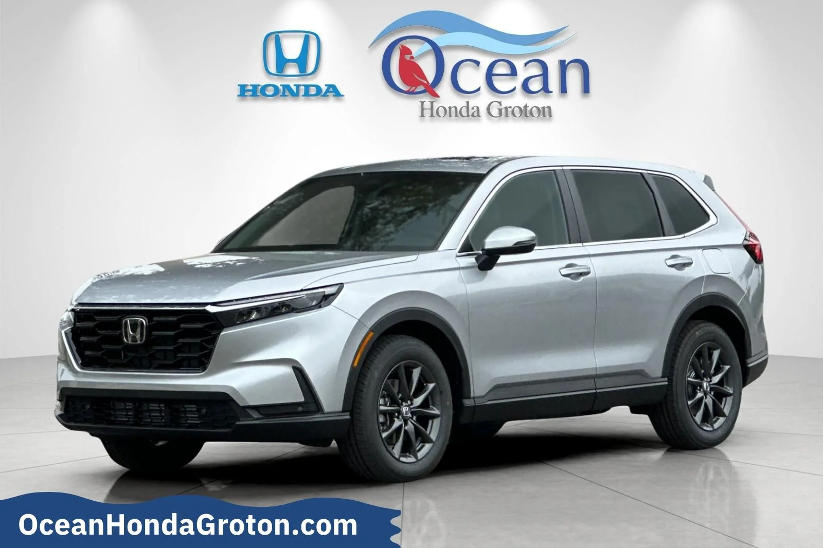 New 2026 Solar Silver Metallic Honda EX-L image 1