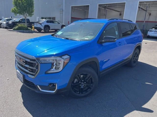 Used 2024 Riptide Metallic GMC AT4 image 1