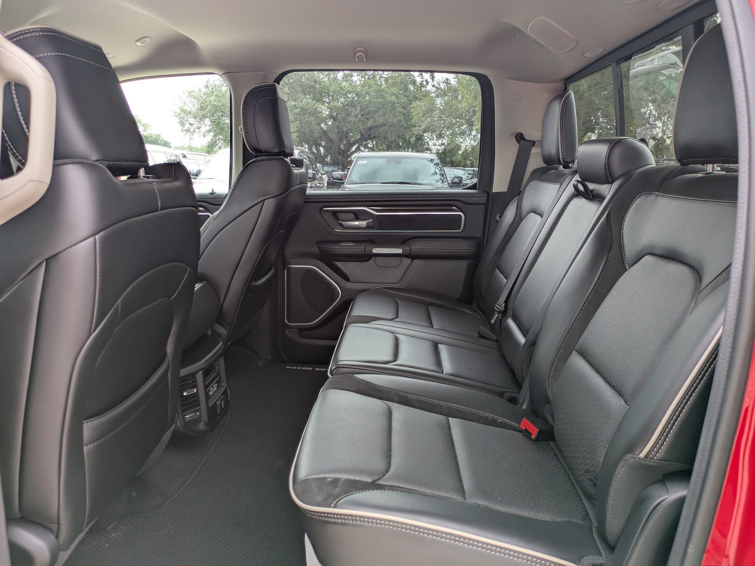 Used 2022 Flame Red Clearcoat Ram Laramie image 12