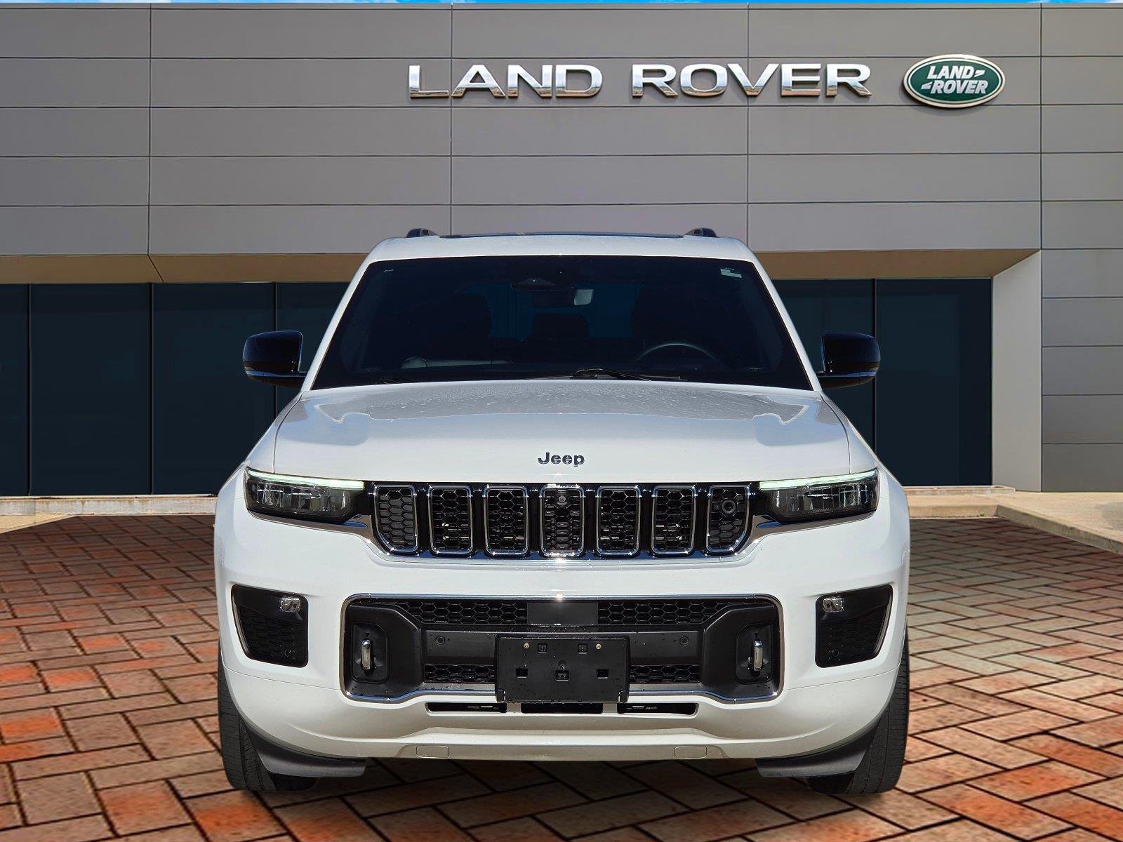 Used 2023 Bright White Clearcoat Jeep Overland image 2