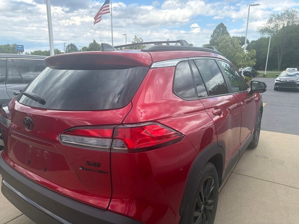 Certified Used 2026 Red Toyota Hybrid XSE image 11